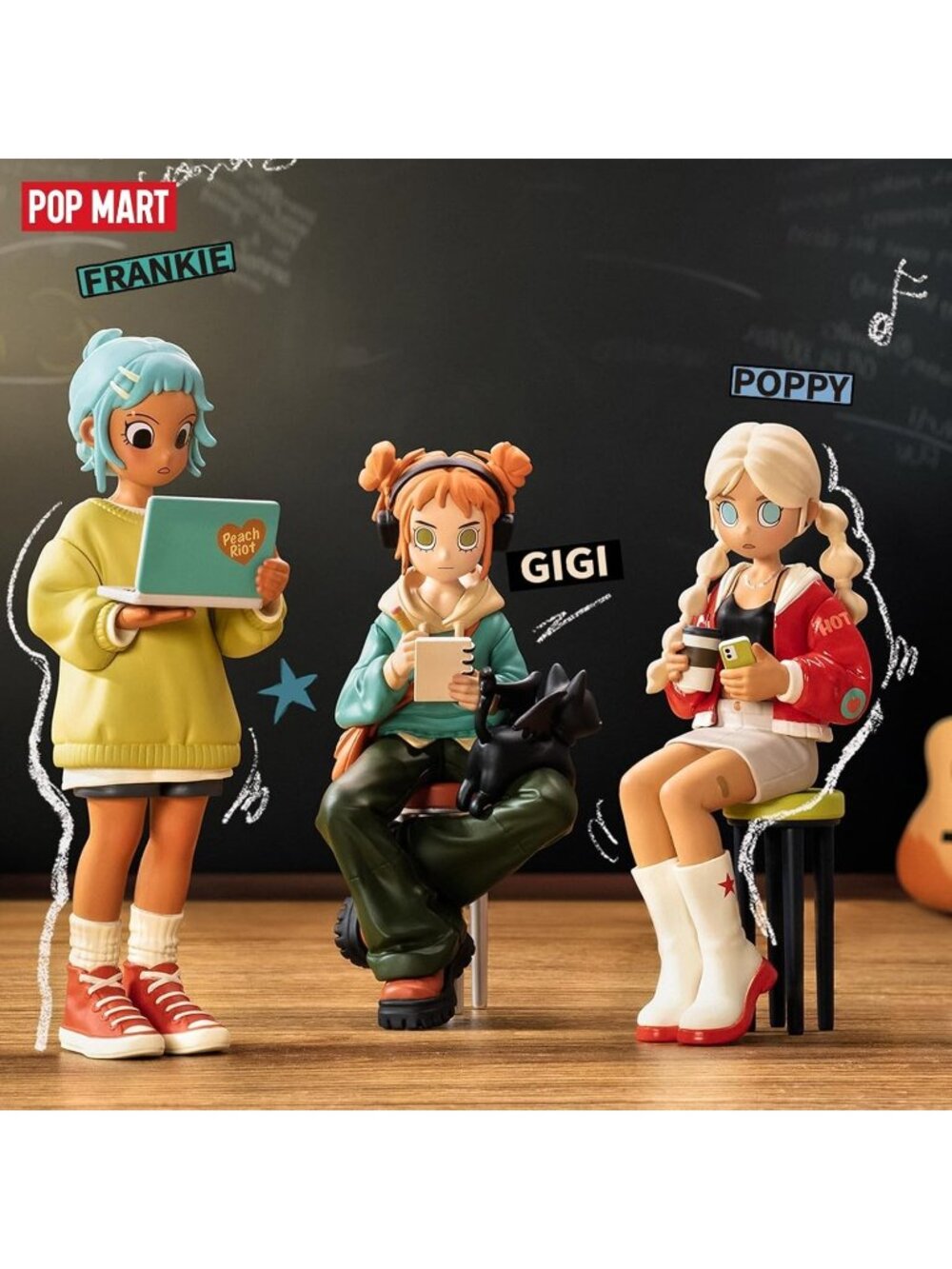 Peach Riot Rise up Series Figures Peach Riot Blind Box Figure Random Design NIB - Picture 6 of 6